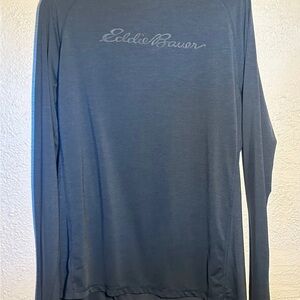 Eddie Bauer Men's Slate Long Sleeve Tee